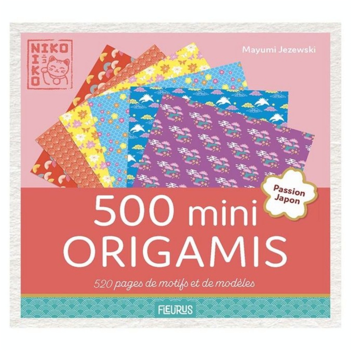 Livre 500 mini origamis Niko-Niko Passion japon - Fleurus - Rougier et Plé