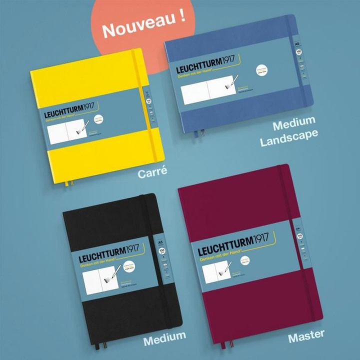 Carnet de notes Edition 120 g A5 14,8 x 21 cm Uni - Leuchtturm1917 - Rougier et Plé