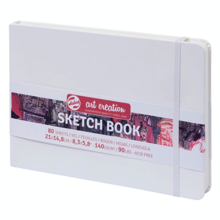 Carnet de croquis Blanc 140 g/m² 80 feuilles - Talens Art Creation - Rougier et Plé