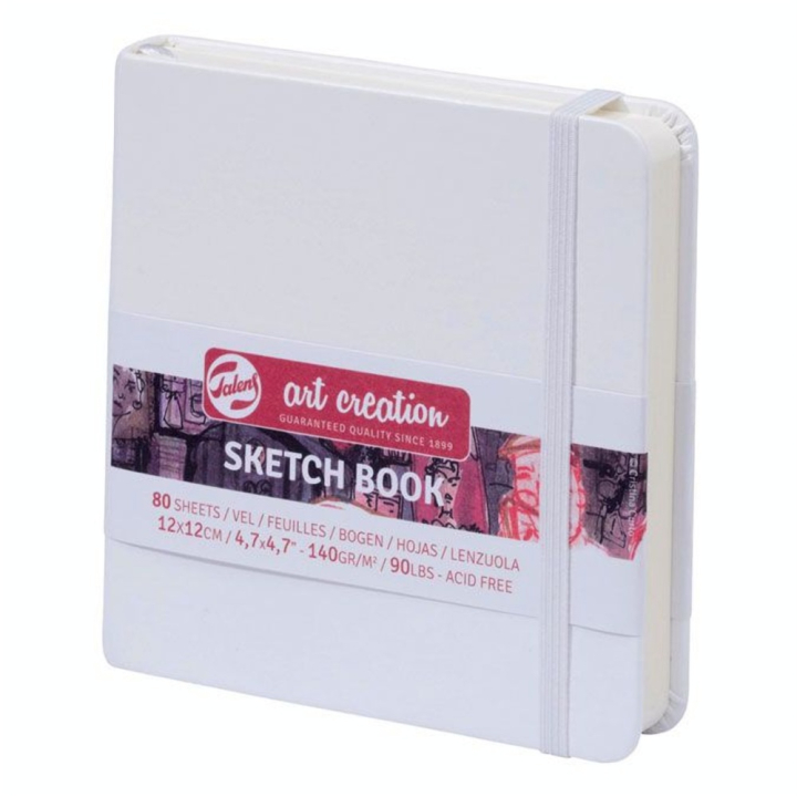 Carnet de croquis Blanc 140 g/m² 80 feuilles - Talens Art Creation - Rougier et Plé