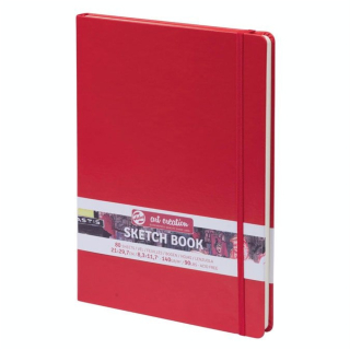 Carnet de croquis Rouge 140 g/m² 80 feuilles - Talens Art Creation - Rougier et Plé