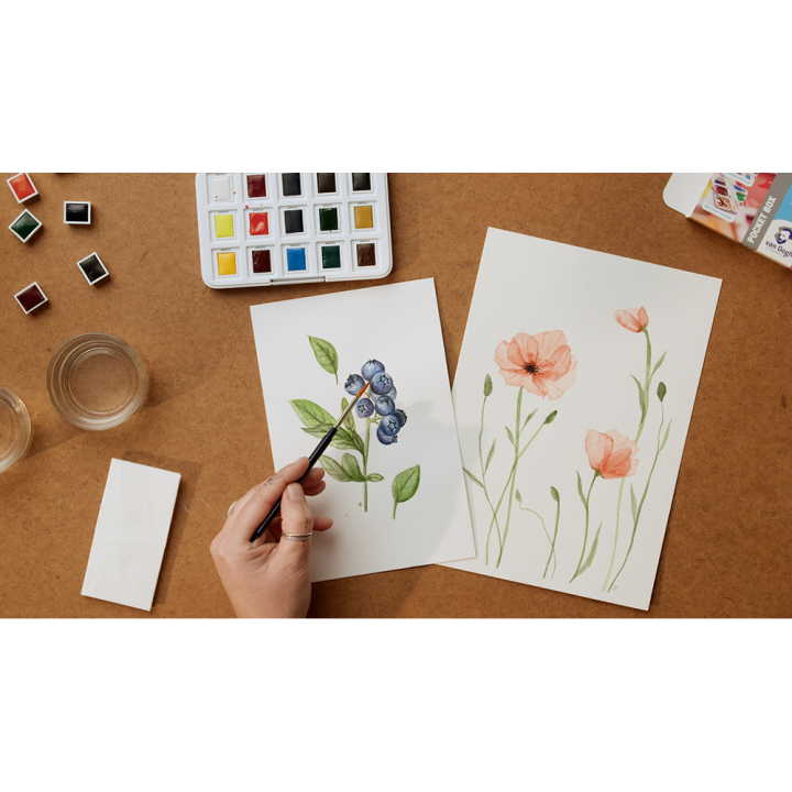 Peinture aquarelle fine Van Gogh Demi-godet - Van Gogh - Rougier et Plé