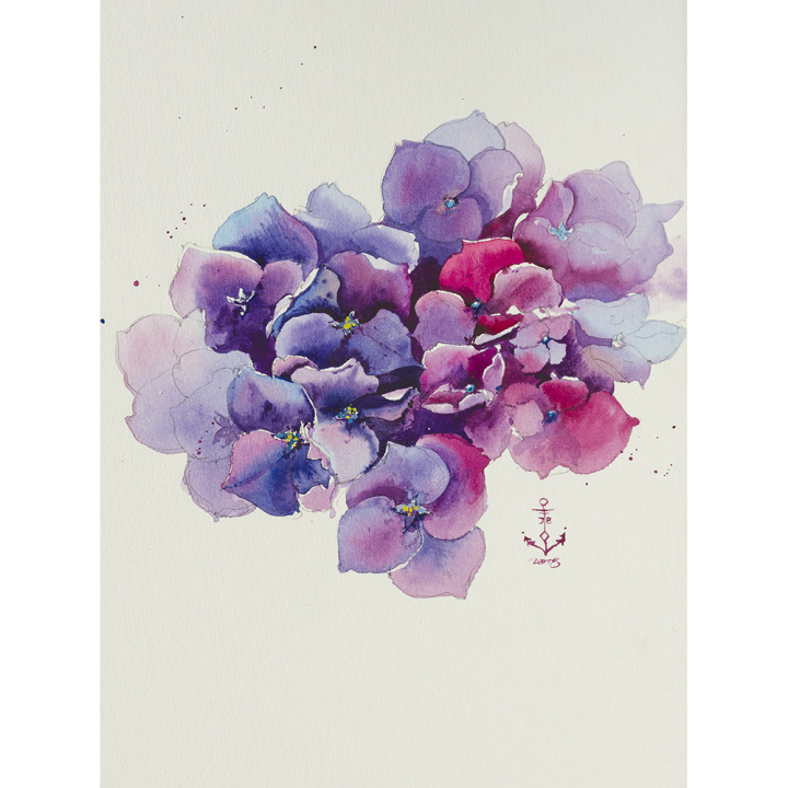 Peinture aquarelle fine Van Gogh Demi-godet - Van Gogh - Rougier et Plé