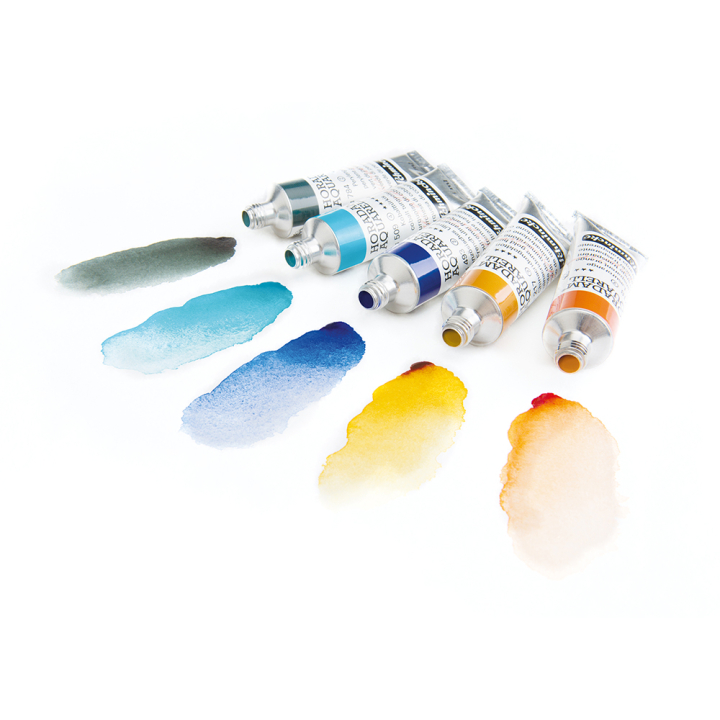 Peinture aquarelle extra-fine Horadam Tube 5 ml - Schmincke - Rougier et Plé