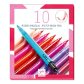 Feutre pinceaux 10 pcs Sweet - Djeco - Rougier et Plé