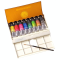 Boite en métal 8 tubes d'aquarelle extra-fine 10 ml - Sennelier - Rougier et Plé