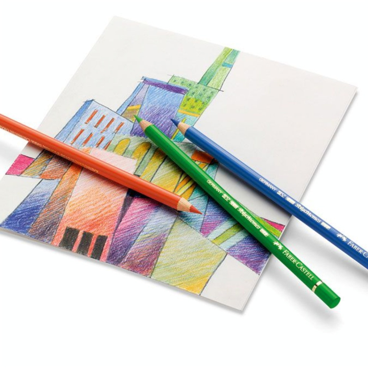 Crayon de couleur Polychromos - Coffret en bois 120 couleurs - Faber-Castell - Rougier et Plé