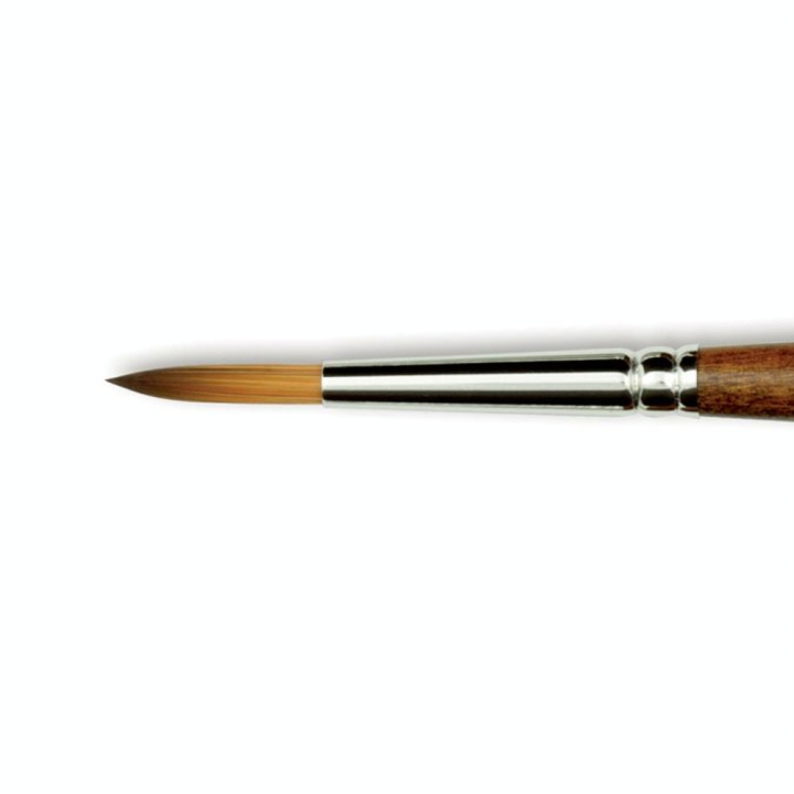 Pinceau rond en fibre synthétique imit. martre Precision série 8504 - Raphaël - Rougier et Plé