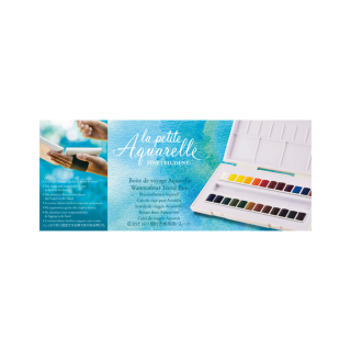 Aquarelle fine boite de 24 demi-godets - Sennelier - Rougier et Plé