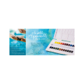Aquarelle fine boite de 24 demi-godets - Sennelier - Rougier et Plé