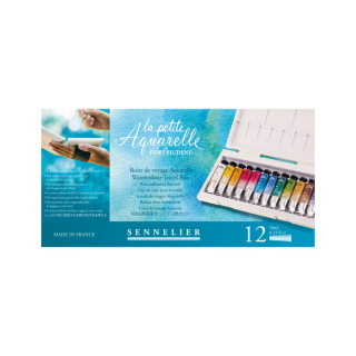 Aquarelle fine boite de 12 tubes - Sennelier - Rougier et Plé