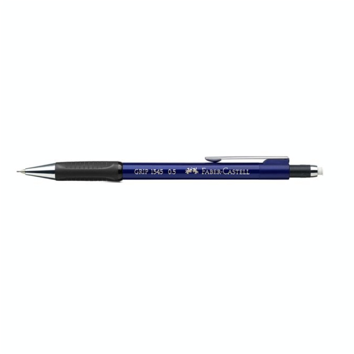 Porte-mine Grip 1345 - 0.5 mm - corps bleu - Faber-Castell - Rougier et Plé