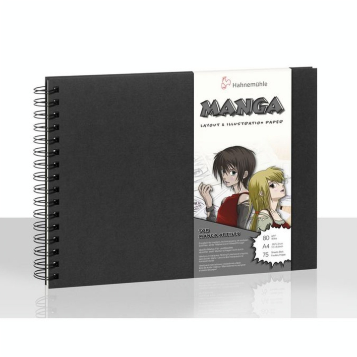Carnet Layout couverture rigide - 80 g/m² - 75 feuilles - Hahnemühle - Rougier et Plé
