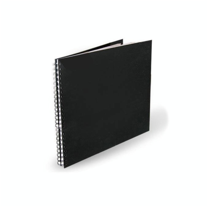 Carnet de croquis à spirales - carré - papier blanc 140 g/m² - Goldline - Rougier et Plé