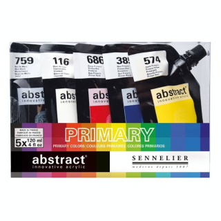 Peinture acrylique Abstract Thème Pack primaires - Sennelier - Rougier et Plé