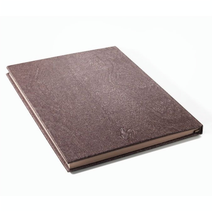 Carnet de dessin Cappuccino papier Brun 120 g/m2 - Hahnemühle - Rougier et Plé