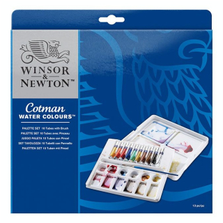 Aquarelle Cotman Coffret 10 Tubes 8 ml - Winsor & Newton - Rougier et Plé