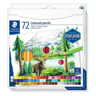 Crayon de couleur hexagonal 146C Boîte de 72 couleurs - Staedtler - Rougier et Plé