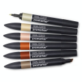 Marqueur Promarker Set Terreux - Winsor & Newton - Rougier et Plé