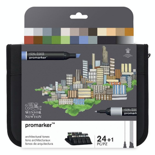Marqueur Promarker Trousse Architecture - Winsor & Newton - Rougier et Plé