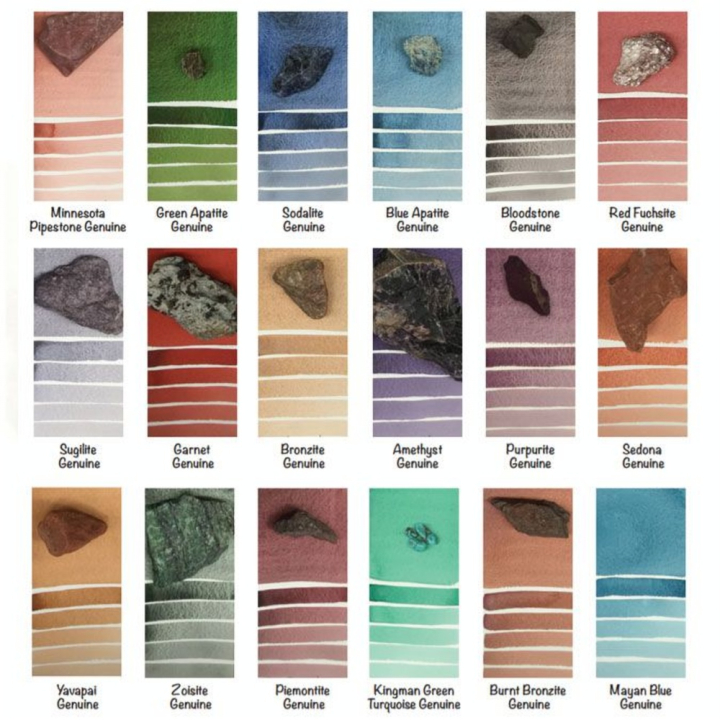 Peinture aquarelle PrimaTek pigment minéral 15 ml - Daniel Smith - Rougier et Plé