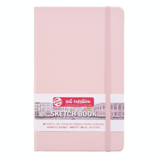 Carnet de croquis Rose 140 g/m² 80 feuilles - Talens Art Creation - Rougier et Plé