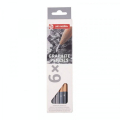 Crayons graphites x 6 pcs - Talens Art Creation - Rougier et Plé