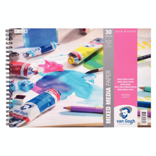 Carnet à spirales Techniques Mixtes 300 g/m² - Van Gogh - Rougier et Plé
