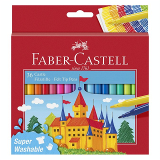 Feutre scolaire Château 36 couleurs - Faber-Castell - Rougier et Plé