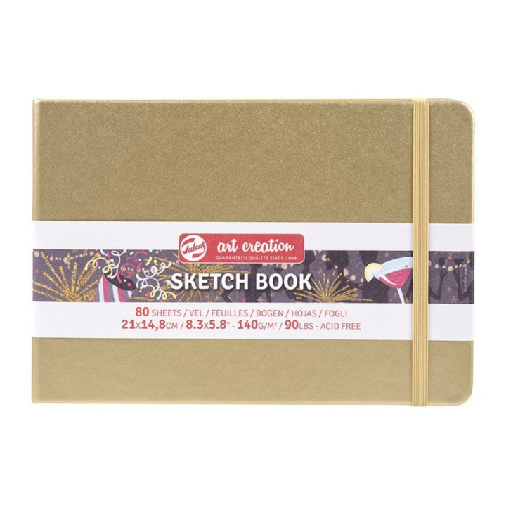 Carnet de croquis Or blanc 140 g/m² 80 feuilles - Talens Art Creation - Rougier et Plé