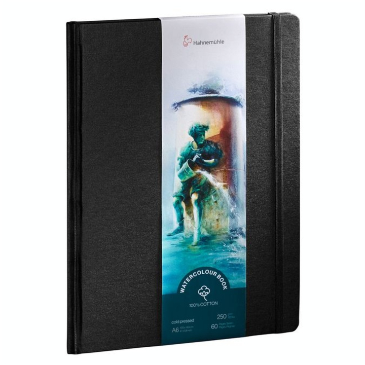 Carnet aquarelle Watercolour Book 250 g/m² 60 pages Portrait - Hahnemühle - Rougier et Plé