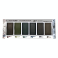 Aquarelle japonaise Gansai Tambi Set 6 godets Graphite - Kuretake - Rougier et Plé