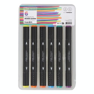 Feutre Créamarker Set Classique 6 pcs - Créa - Rougier et Plé