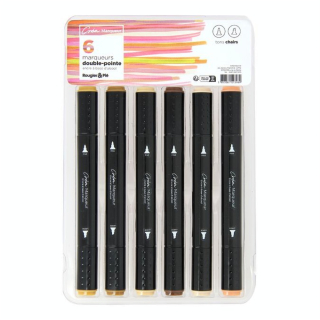 Feutre Créamarker Set Chair 6 pcs - Créa - Rougier et Plé