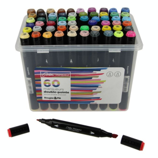 Feutre Créamarker Maxi Pack 60 pcs - Créa - Rougier et Plé