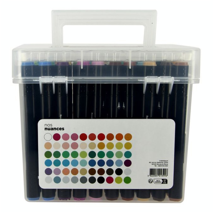 Feutre Créamarker Maxi Pack 60 pcs - Créa - Rougier et Plé