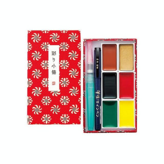 Aquarelle Japonaise Gansai Coffret Irodori Kobako - Kuretake - Rougier et Plé