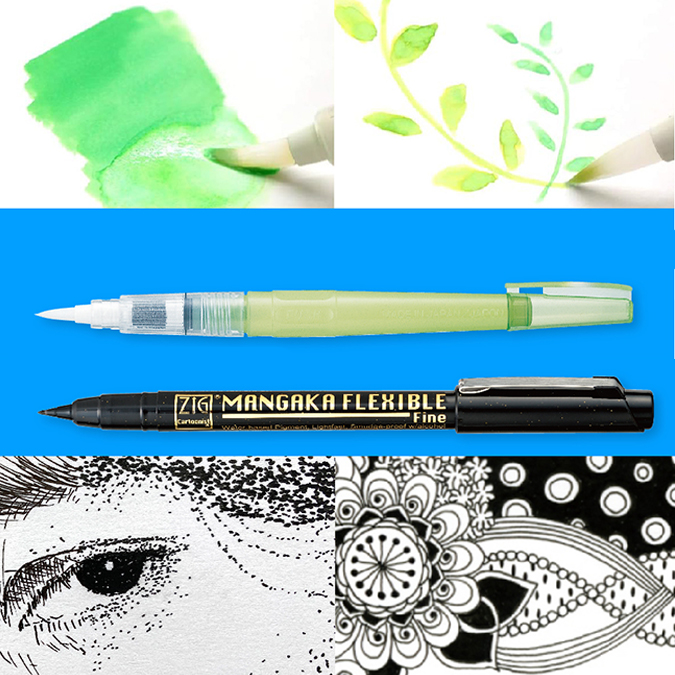 Aquarelle Japonaise Gansai Coffret Irodori Kobako - Kuretake - Rougier et Plé