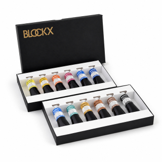 Aquarelle Extra-Fine Coffret 12 x 15 ml - BLOCKX - Rougier et Plé