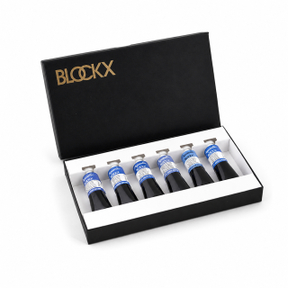 Aquarelle Extra-Fine Coffret 6 Tubes 15 ml Bleu - BLOCKX - Rougier et Plé