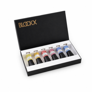Aquarelle Extra-Fine Coffret 6 Tubes 15 ml Primaires - BLOCKX - Rougier et Plé