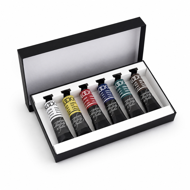Peinture à l'huile Extra-Fine 6 x 20 ml Coffret Introduction - BLOCKX - Rougier et Plé
