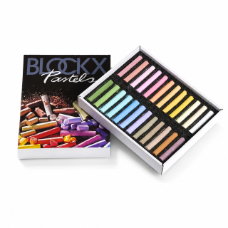 Pastels secs Boîte 24 pièces Clairs - BLOCKX - Rougier et Plé