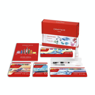 Coffret Creative Box - Caran d'Ache - Rougier et Plé