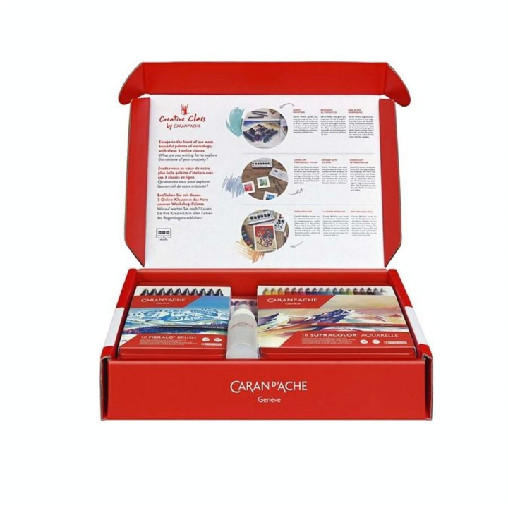 Coffret Creative Box - Caran d'Ache - Rougier et Plé