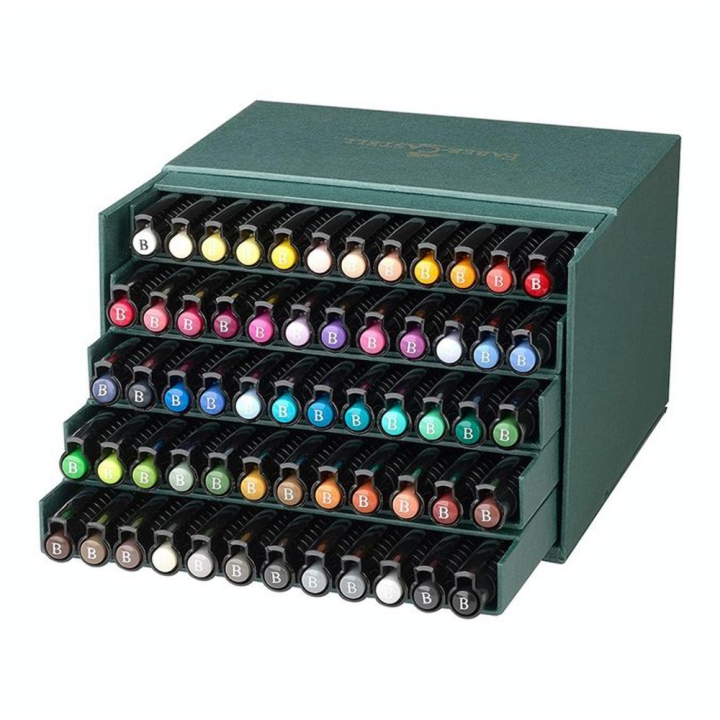 Feutres Pitt Artist Pen Studio Box 60 pcs - Faber-Castell - Rougier et Plé