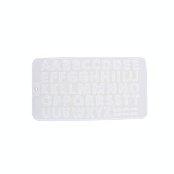 Moule silicone Résin'Mould Alphabet - Cléopatre - Rougier et Plé