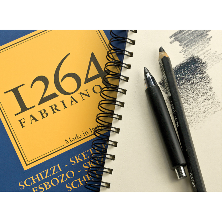 Bloc croquis 90 g/m² Grain naturel 1264 - Fabriano - Rougier et Plé