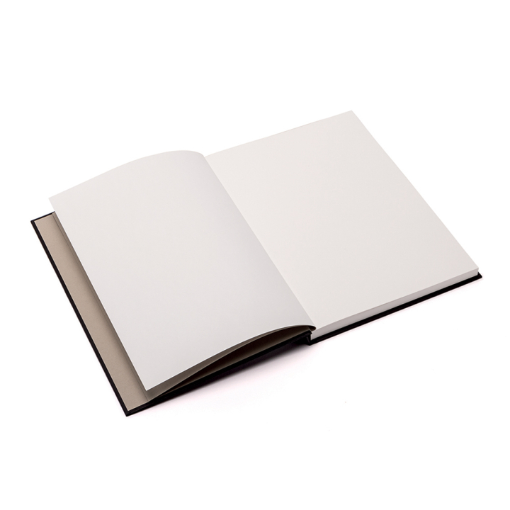 Carnet de croquis cousu 110 g/m² Grain naturel Portrait - Fabriano - Rougier et Plé