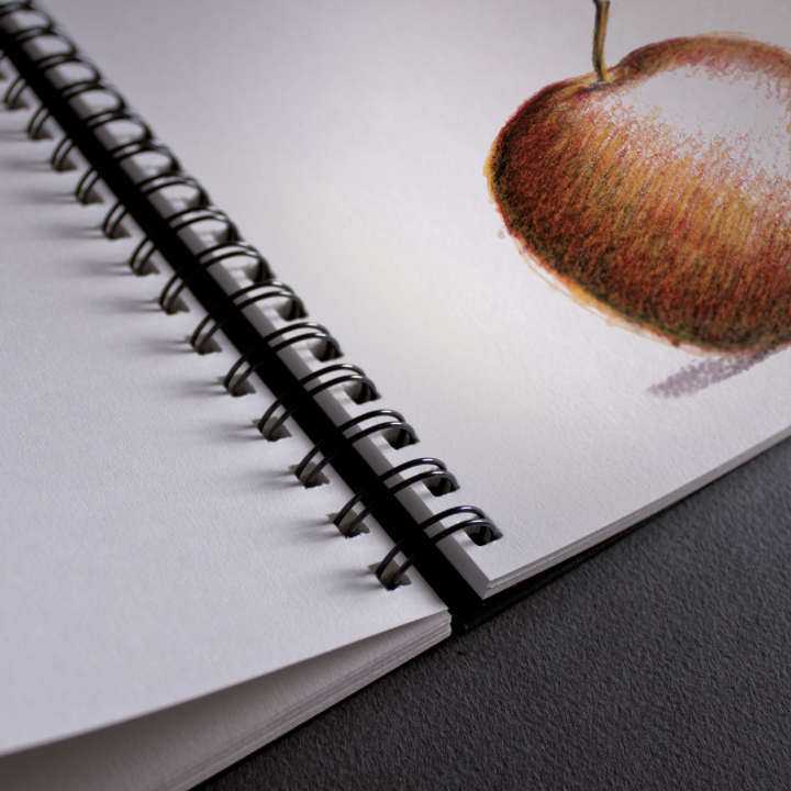 Carnet de dessin cousu 160 g/m²  Grain naturel Paysage - Fabriano - Rougier et Plé
